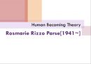 [간호 이론가] 로즈마리 파시 (Human Becoming Theory - Rosmarie Rizzo Parse[1941~]).ppt 1페이지