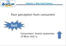 BLUE CLUB BRAND MANAGEMENT BLUE CLUB “Men’s Beauty Shop“ (블루클럽,블루클럽마케팅전략,블루클럽기업분석,블루클럽전략,미용실전략,남성미용실,블루클럽영문마케팅,블루클럽영어마케팅).PPT자료 20페이지