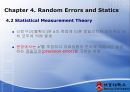 [기계계측공학] Chapter 4. Random Errors and Statics.PPT자료 5페이지