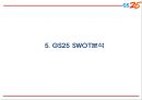 GS25 기업,서비스분석과 GS25 마케팅 SWOT,STP,4P전략분석및 GS25 미래전망과 향후전략제언 PPT 15페이지